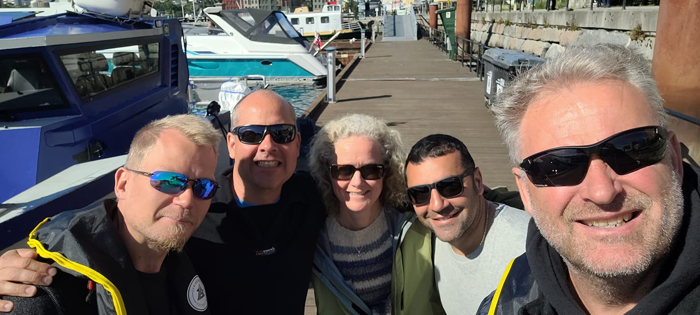 dykketeamet på Smøla