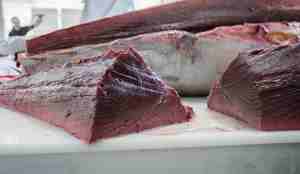 foto av enorme kjøttstykker