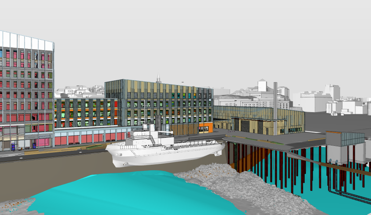 
Illustrasjon av dokken