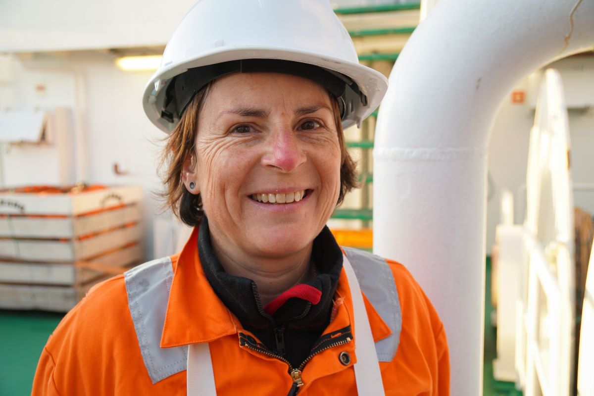 Foto av havforsker Hilde Elise Heldal