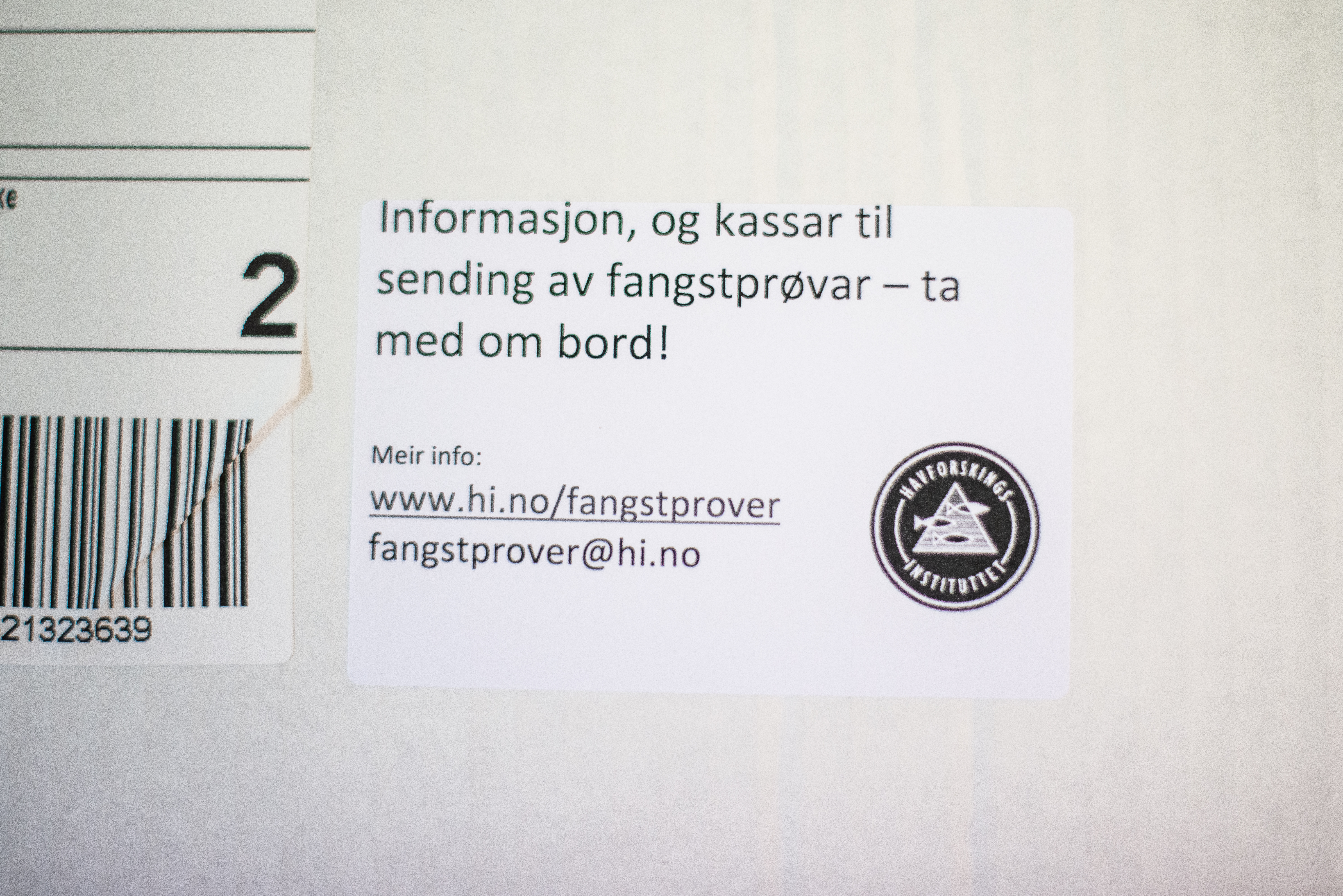 Fangstprøver