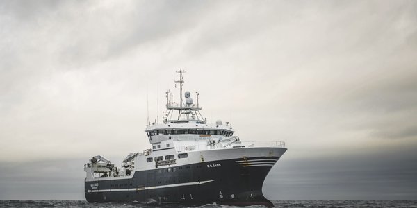 

Et forskingsfartøy til sjøs