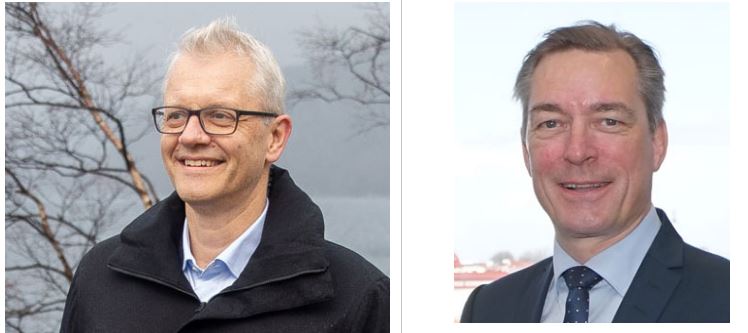 Portrettbilde av Kvamstø og Bakke Jensen