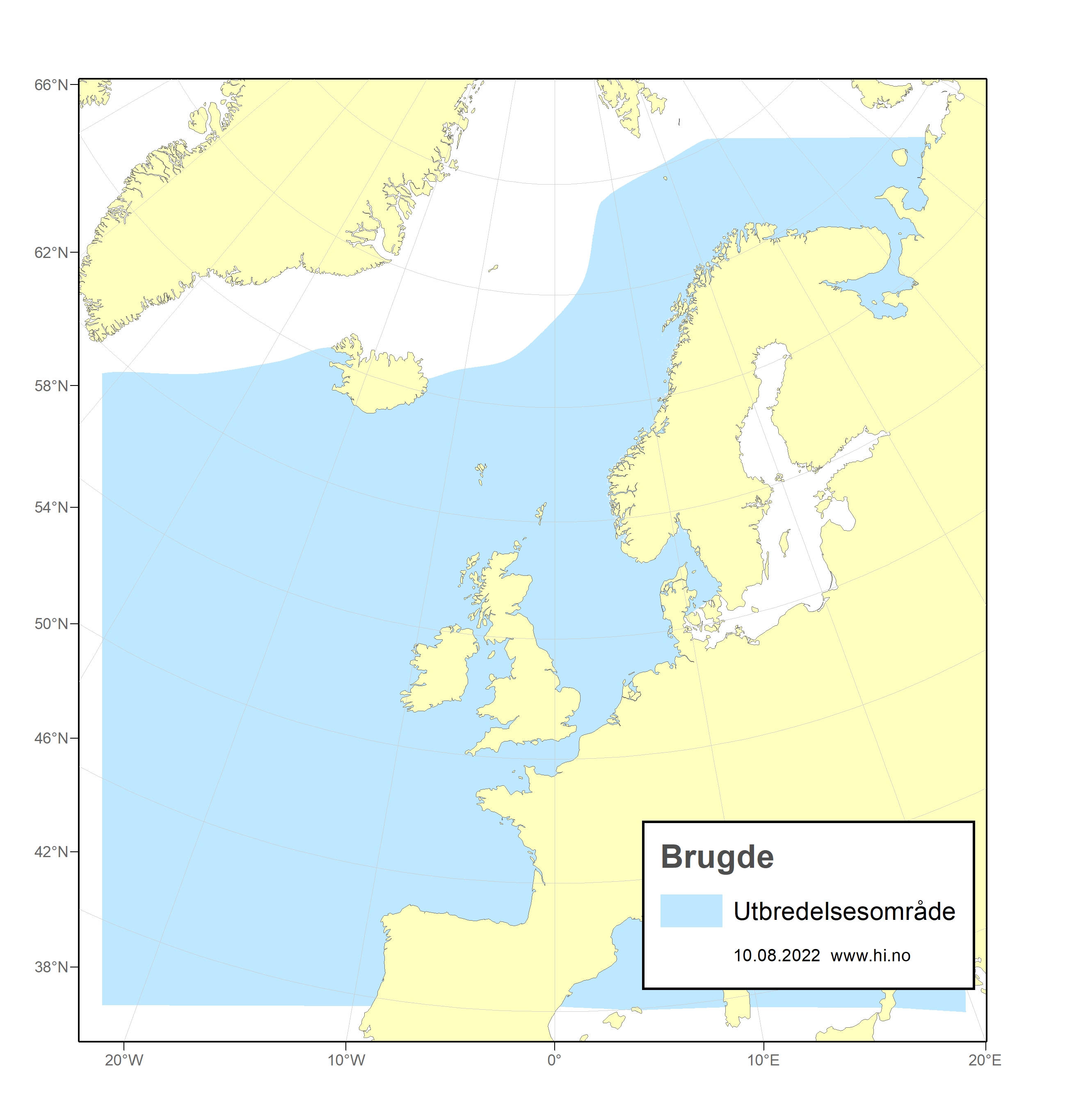 Utbredelseskart bruge