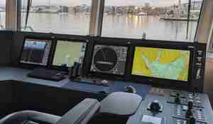 foto av Oslo-skyline som utsikt fra broen på en båt