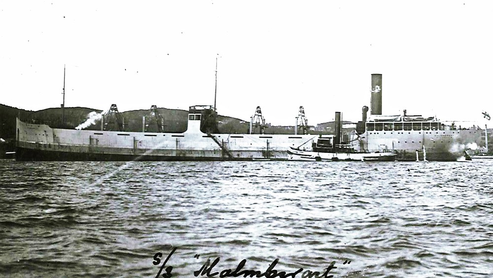 historisk foto av DS Malmberget