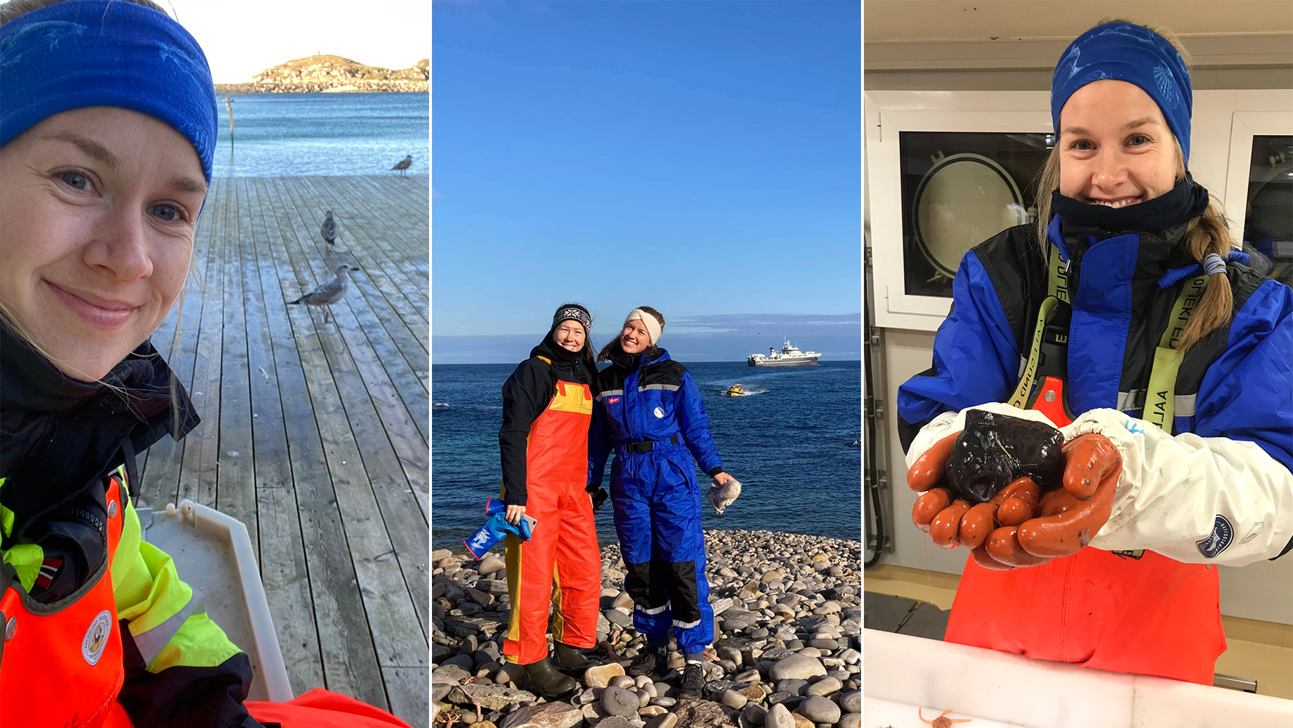 Elise Eidset jobber fast som tekniker på bunnfisk.