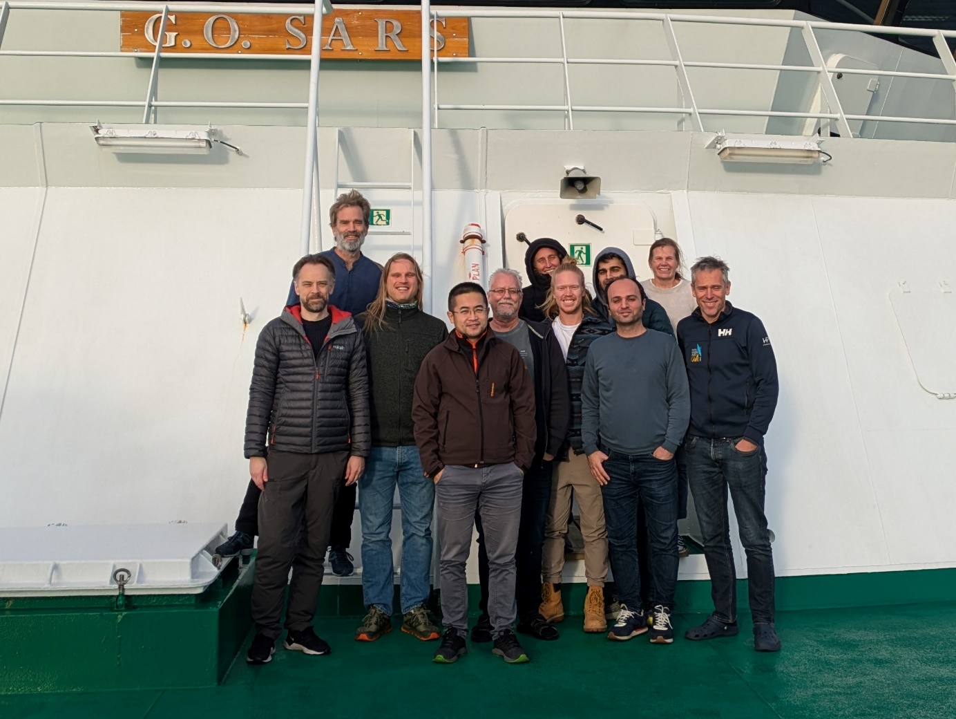 Scientific crew leg 1