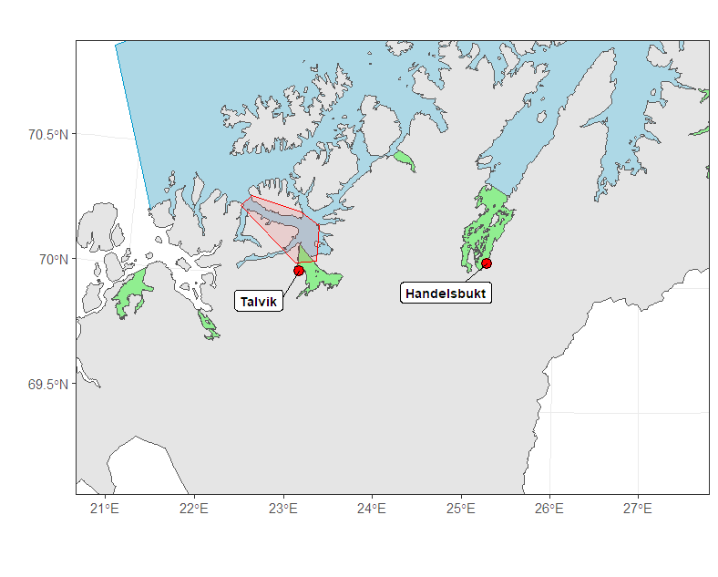 Kart over rusestasjoner i 2022