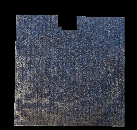 Kvantitativ billedbehandling for egg estimat. 
1. Bakgrunn og merkelapp fjernes fra bildet (svart bakgrunn). Dette kan gjøres manuelt, eller med pixel gjenkjenning