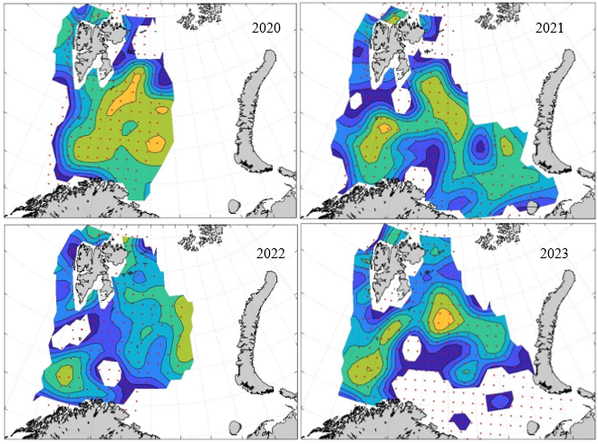 Overview capelin 2020-2023