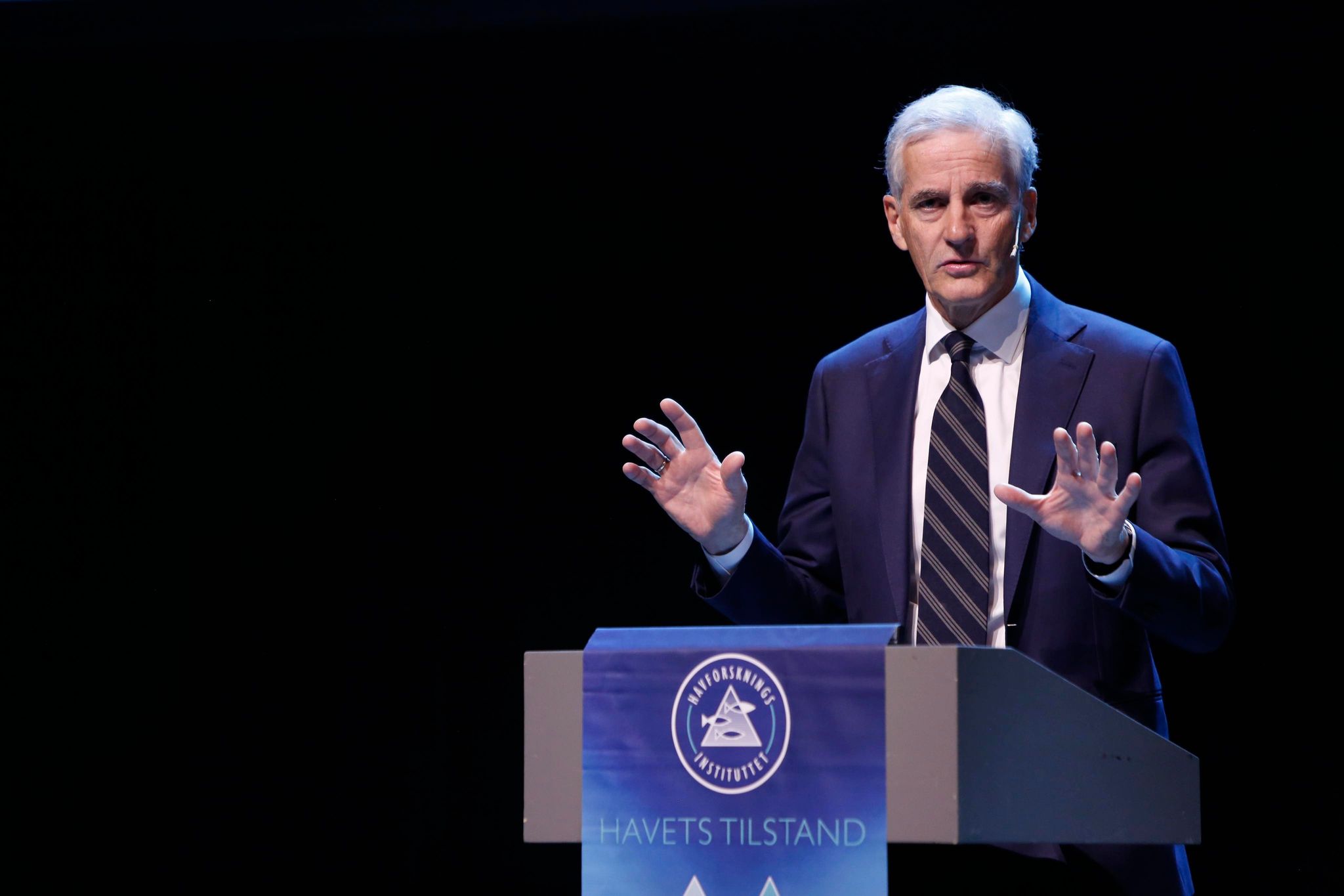Jonas Gahr Støre holder havtalen