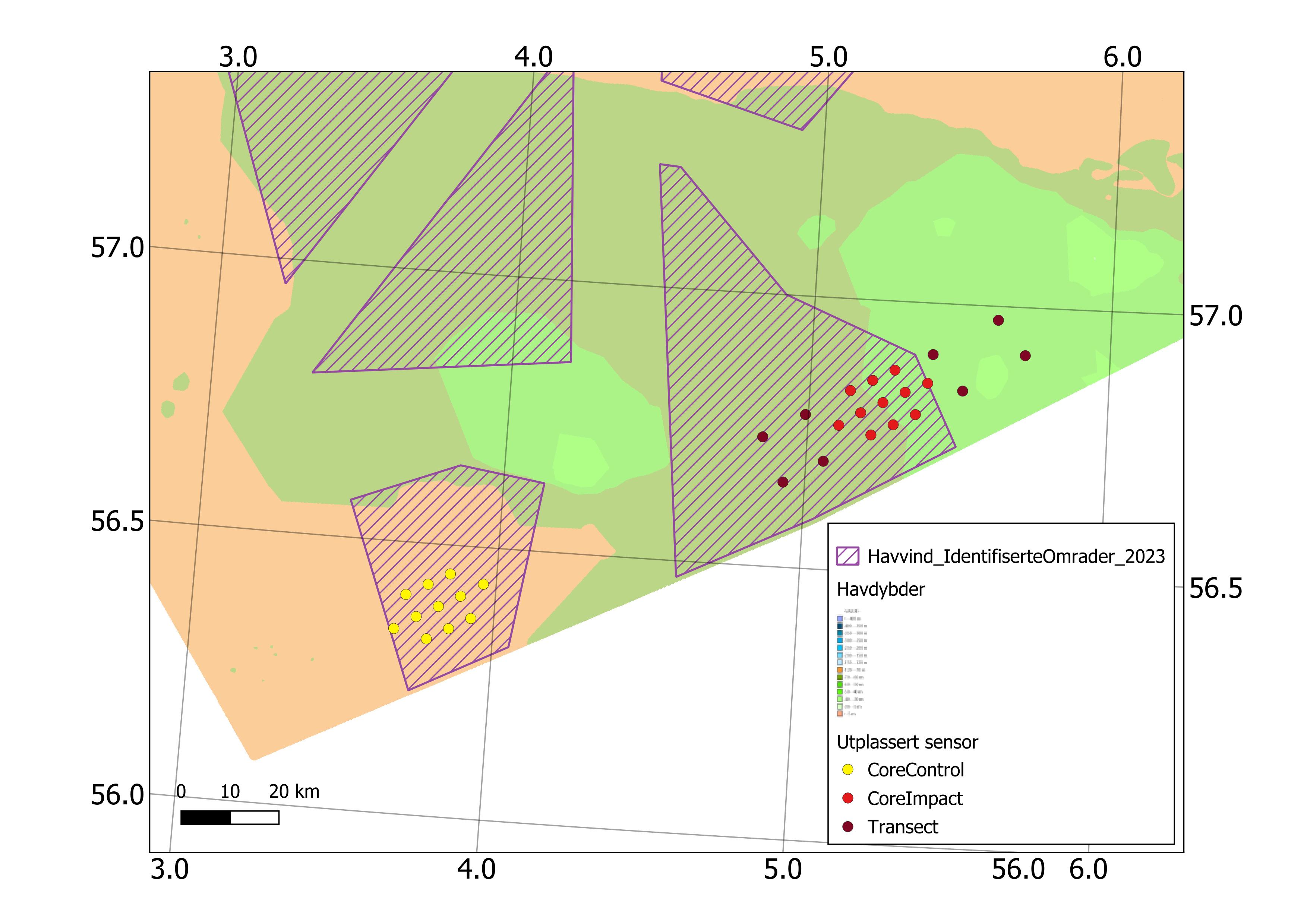 kart over havvindområde