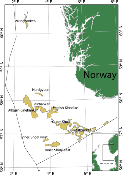 kart over tobisfelta i norsk sone