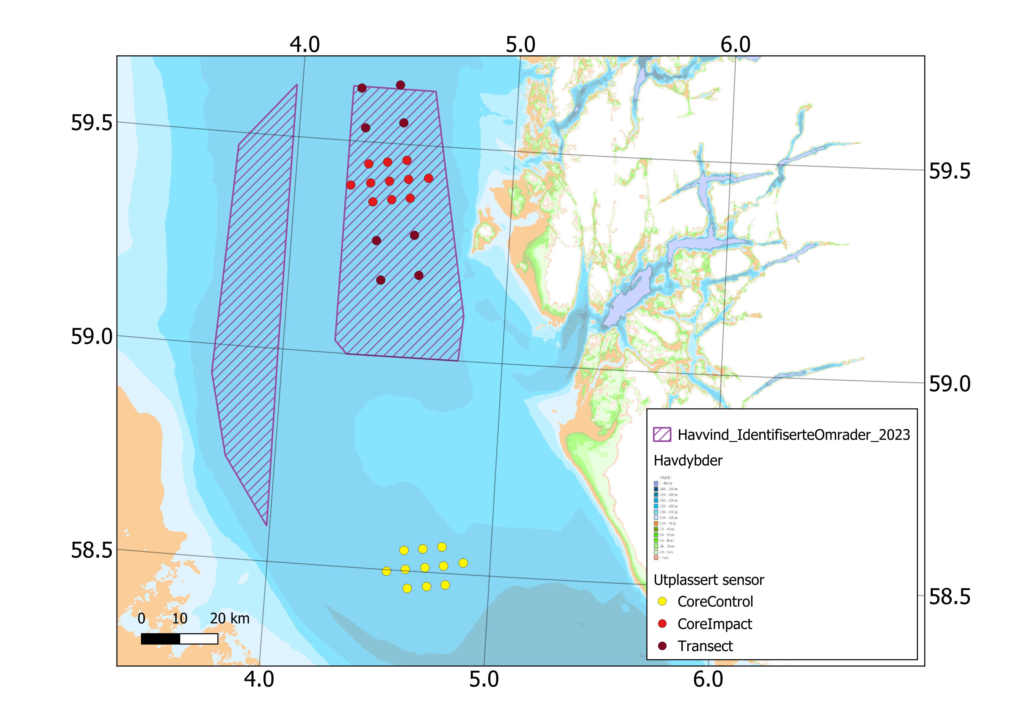 kart over havvindområde